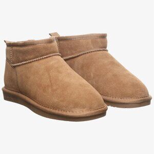 New Bearpaw Kiara Short Boot HICKORY Tan 9 M